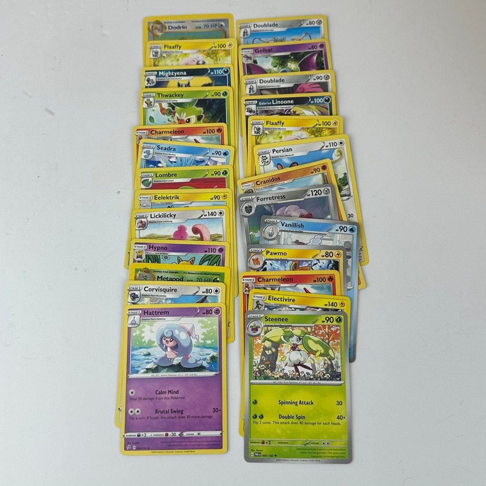 Pokemon cards stage 1 Mixed lot of 26